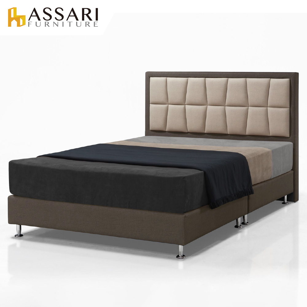 ASSARI -傢集908型貓抓皮床頭片-單大3.5尺