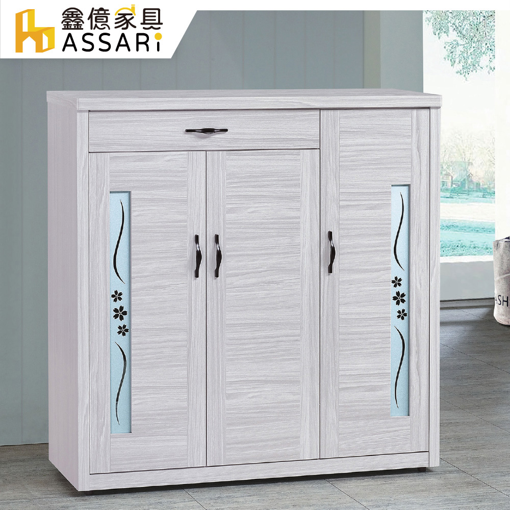 ASSARI -密卡登3.9尺鞋櫃(寬117x深41x高121cm)