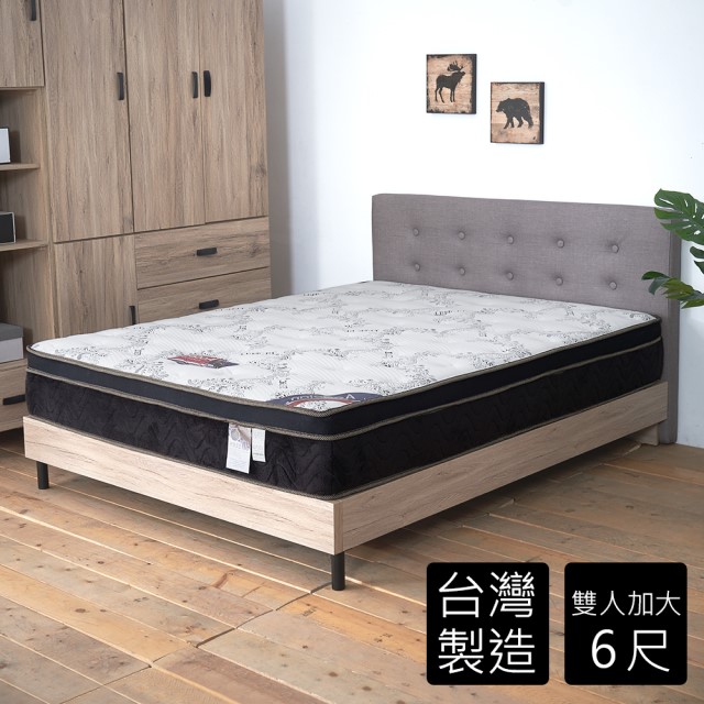 STYLEHOUSE 時尚屋 柏妮絲6尺硬式獨立筒平三線床墊BD81-13-6免運費/免運費/台灣製