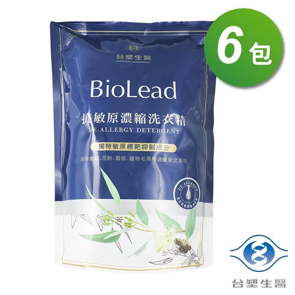 Dr's Formula 台塑生醫 【南紡購物中心】 抗敏原 濃縮 洗衣精 1.8kg 補充包 X 6包