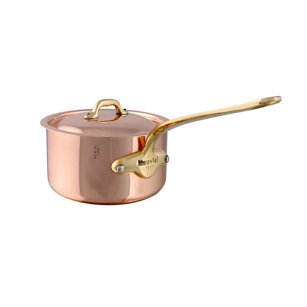 Mauviel 銅製 片手鍋 16cm MAUVIEL 莫維爾M Hritage紅銅單手鍋(附蓋)-14cm - PChome 24h購物