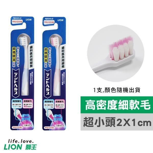LION 日本獅王 【南紡購物中心】 按摩齦牙刷X6《顏色隨機出貨》