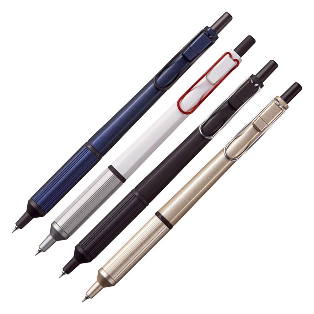 Uni 三菱【南紡購物中心】 日本文具大賞世界最細0.28mm油性速乾