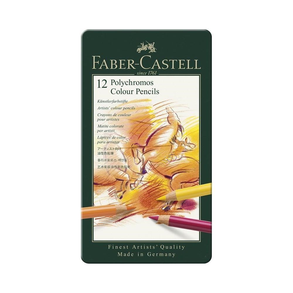 Faber-Castell 輝柏 【南紡購物中心】 專家級12色油性色鉛筆 /盒 110012