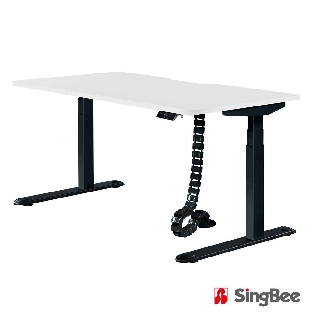 SingBee 欣美 電動升降桌120x70cm SB-ETS-6-127(書桌/升降桌/電動桌/辦公桌/工作桌)