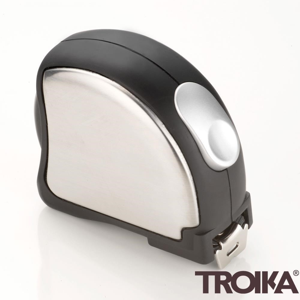 TROIKA 梅森巴赫 品味隨身工程捲尺便攜帶型自動縮尺伸縮卷尺TAP14/ST(長5公尺;台灣公司貨)