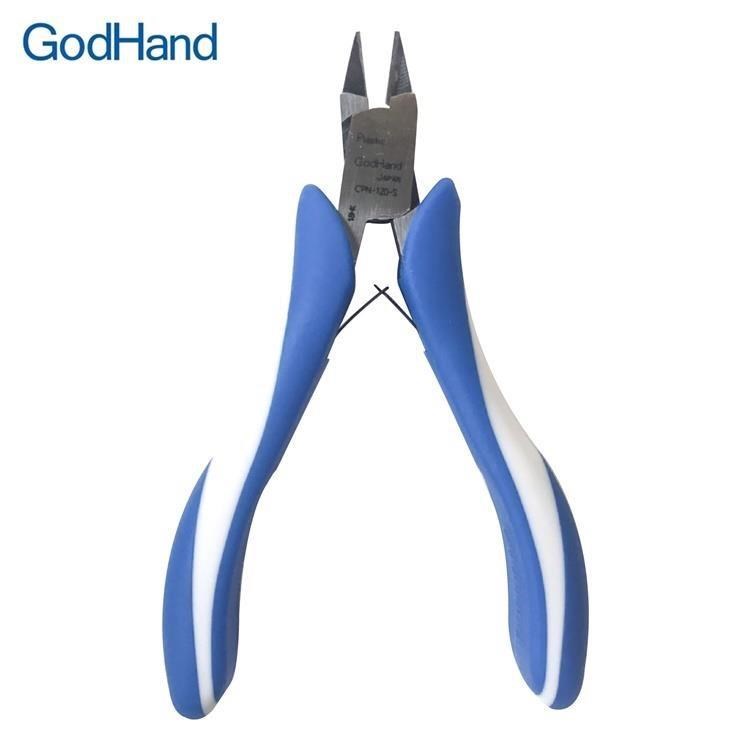 GodHand 神之手 先細薄刃斜口剪鉗CRAFT GRIP斜口鉗GH-CPN-120-S(平面刃;適狹窄間隙)