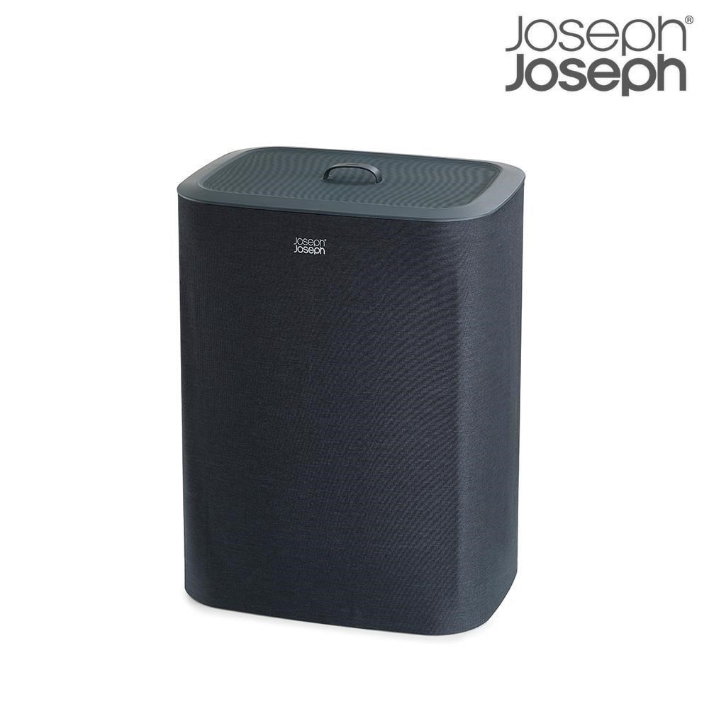 Joseph Joseph Tota 90L 分類洗衣籃(雙格) -黑