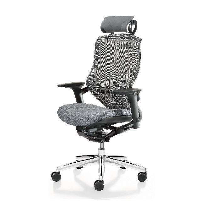 4Health 舒樂活 NU Chair 居家人體工學主管椅(鋁合金腳)