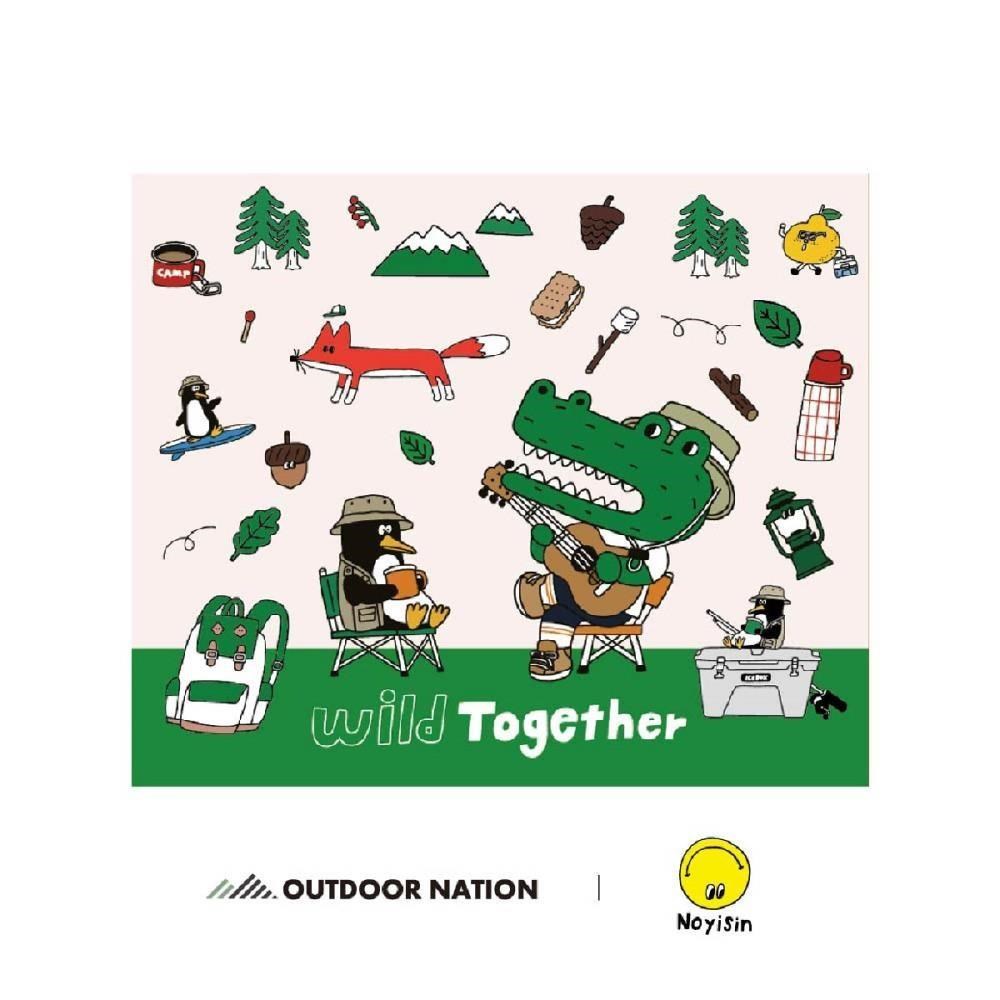 Outdoor Nation 戶外國度 NoyisinX鱷魚皮特 風格萬用毯（其他規格）