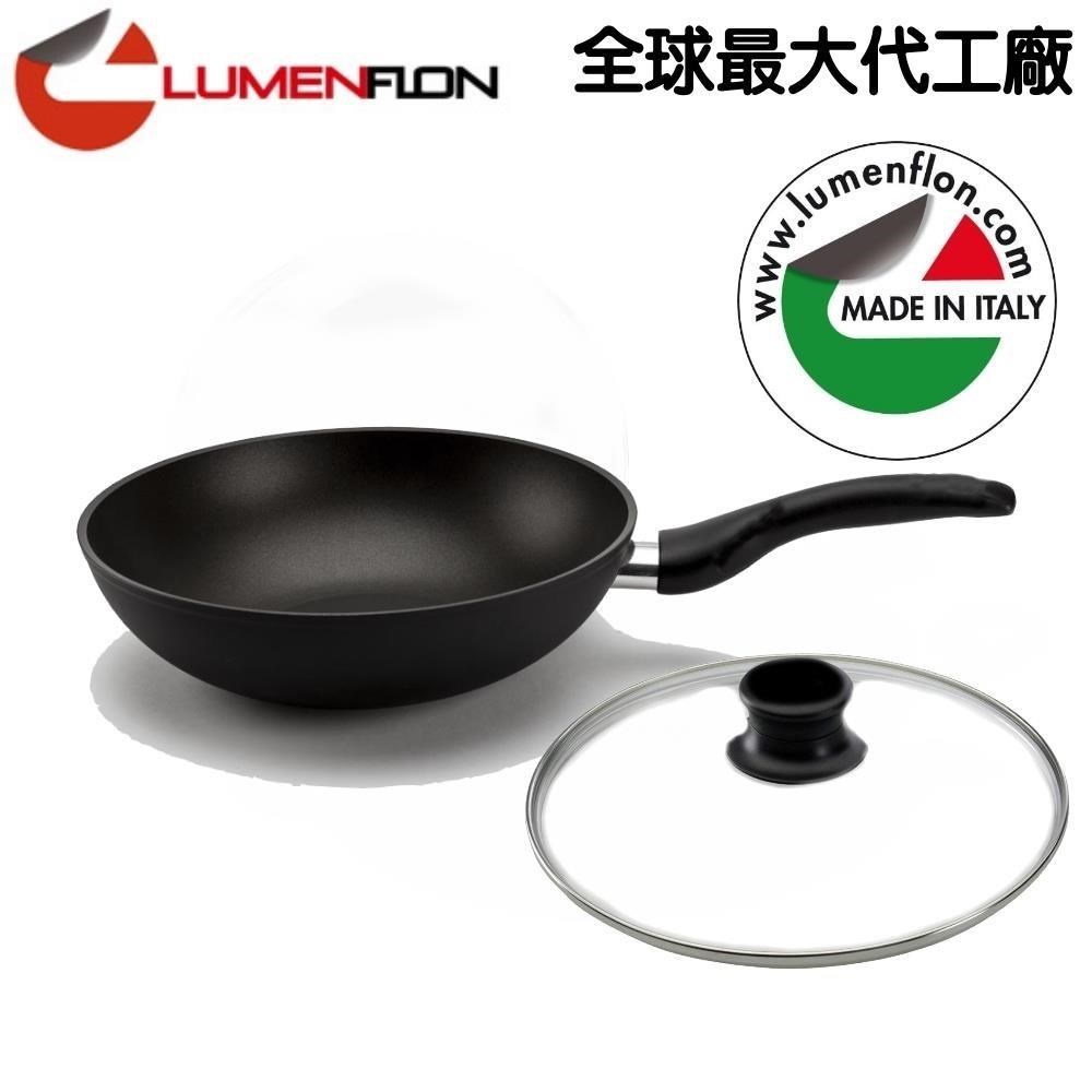 ELO Lumenflon義大利GUSTO單柄礦石不沾炒鍋28公分ARIW28-ITA