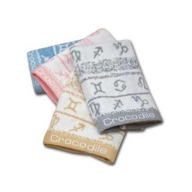 Crocodile 鱷魚牌 十二星座螞蟻紗方巾 12入組