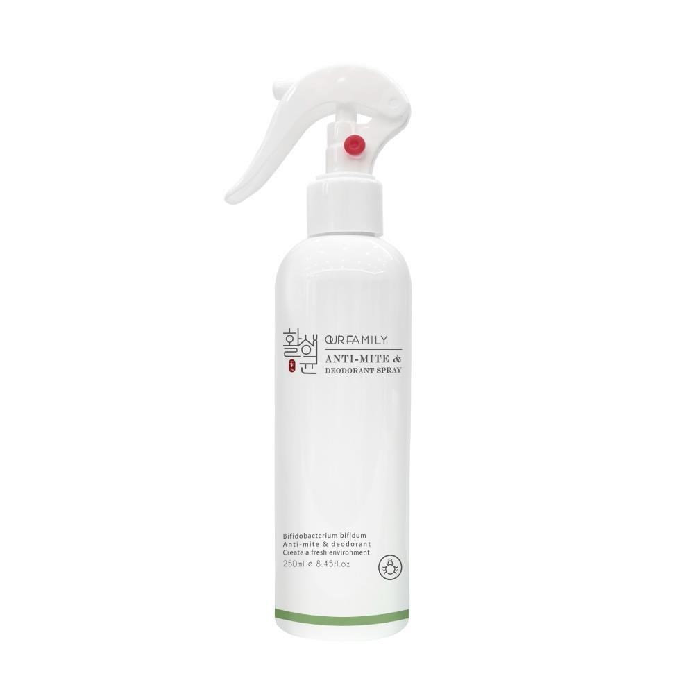 【南紡 中心】【OUR FAMILY 一家人】益生菌防蟎除臭噴霧250ml_ 一家人益生菌防蟎除臭噴霧250ml