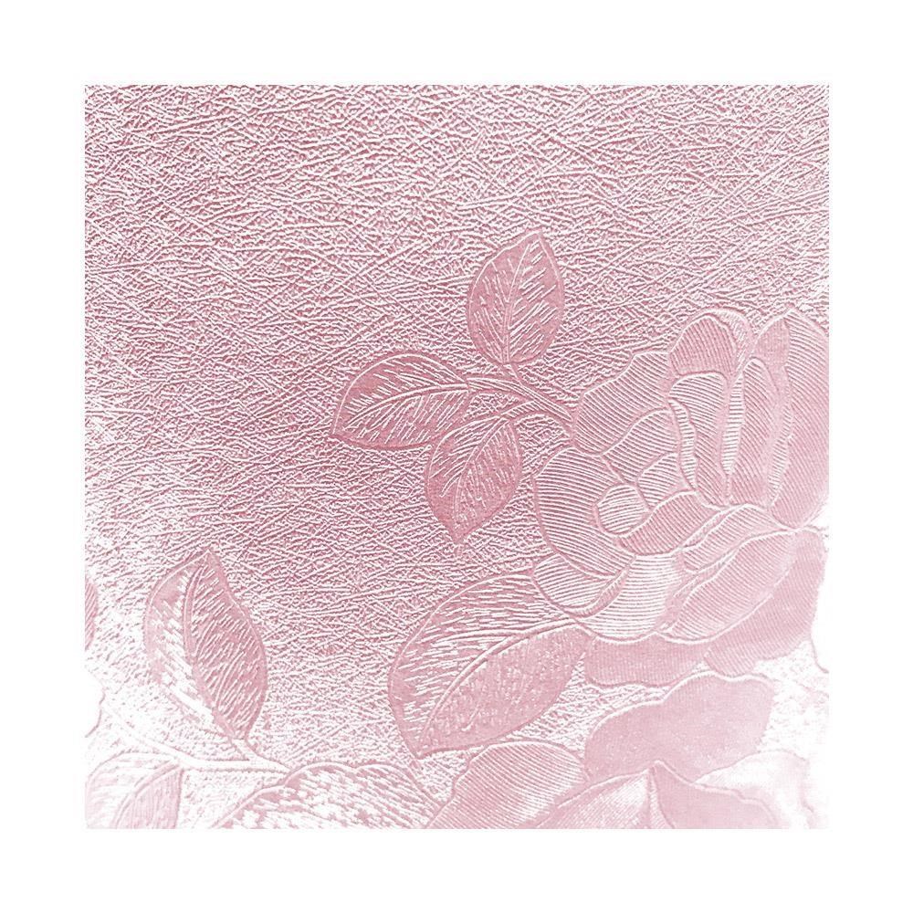 WA Wall Art 粉紅玫瑰 防水自黏壁紙 歐風3D立體壓紋 玫瑰 牆面貼紙 PVC材質