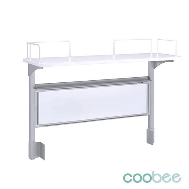 SingBee 欣美 【南紡購物中心】 【coobee】加購配備 CB-513 90cm高層架組(白灰)