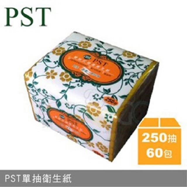 PST單抽衛生紙250抽*60包_購買前請先至下方確認配送區域