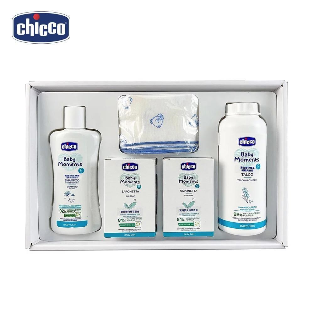 chicco 寶貝嬰兒植萃沐浴澎澎質感禮盒（其他規格）