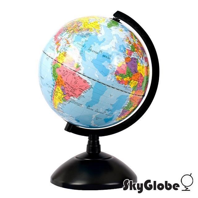 skyglobe 【南紡購物中心】 8吋發光塑膠底座地球儀