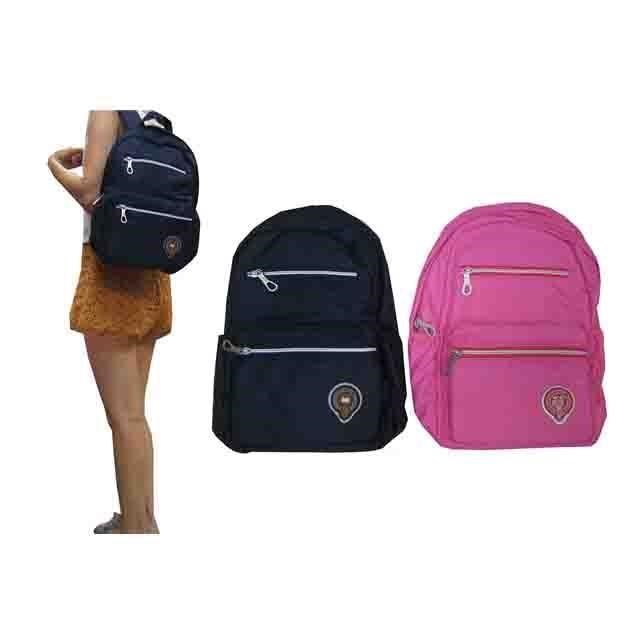 雪黛屋 OXFORD 後背包中小容量可小簿子主袋+外袋共三層12L防水尼龍布
