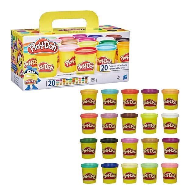 Play-Doh 培樂多 繽紛20色黏土組