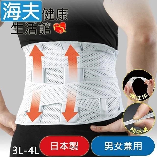 海夫健康生活館 百力軀幹裝具未滅菌 Alphax 日本醫護腰椎固定帶 升級版 3L-4L(AP-204046)