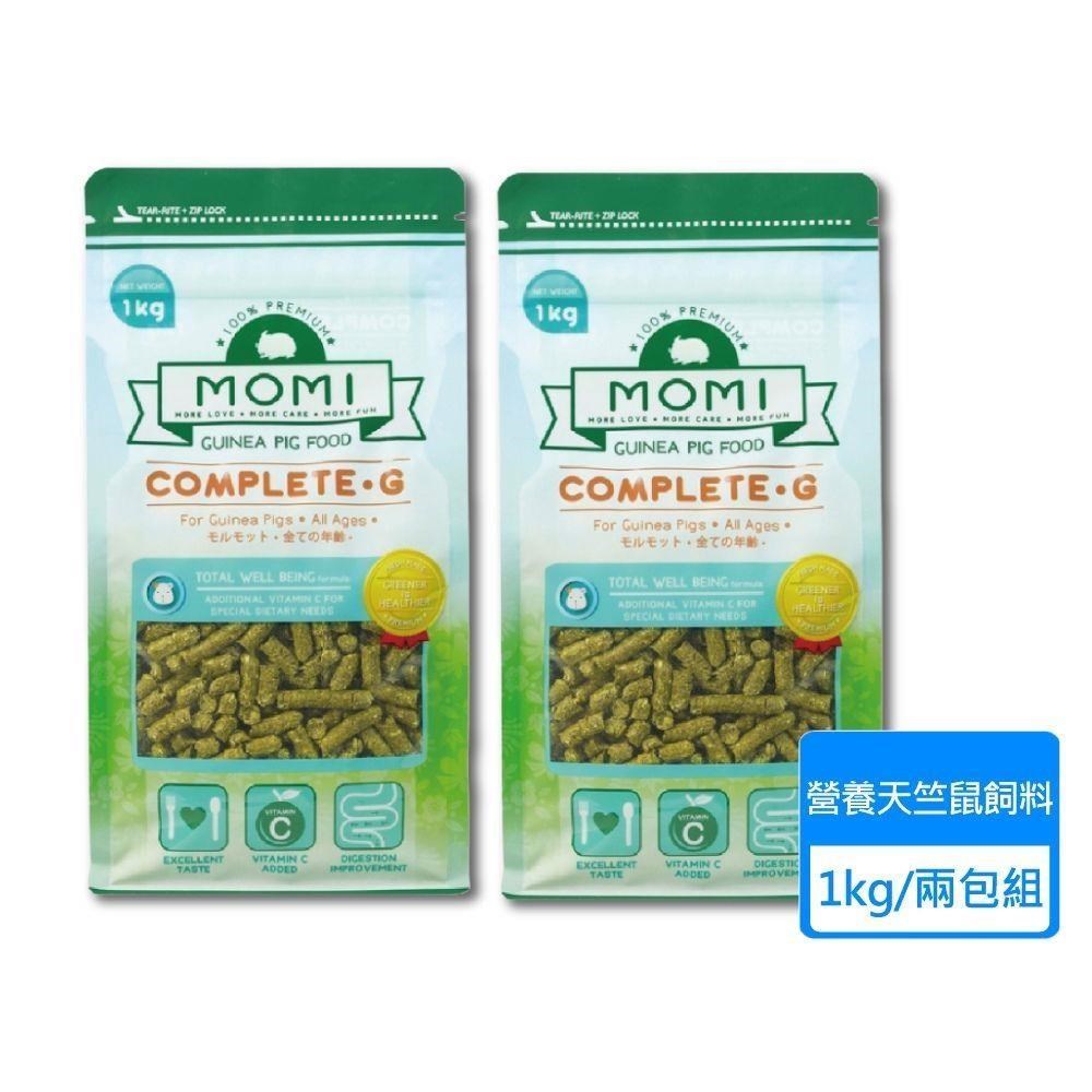 MOMI 摩米 營養全G天竺鼠飼料 1公斤 兩包組