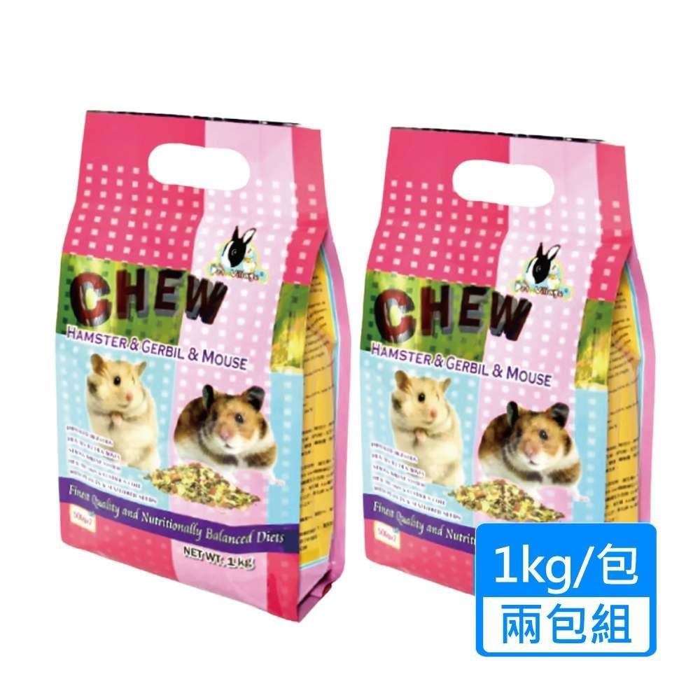 Pet Village 綜合均衡全鼠主食 1kg/包 兩包組