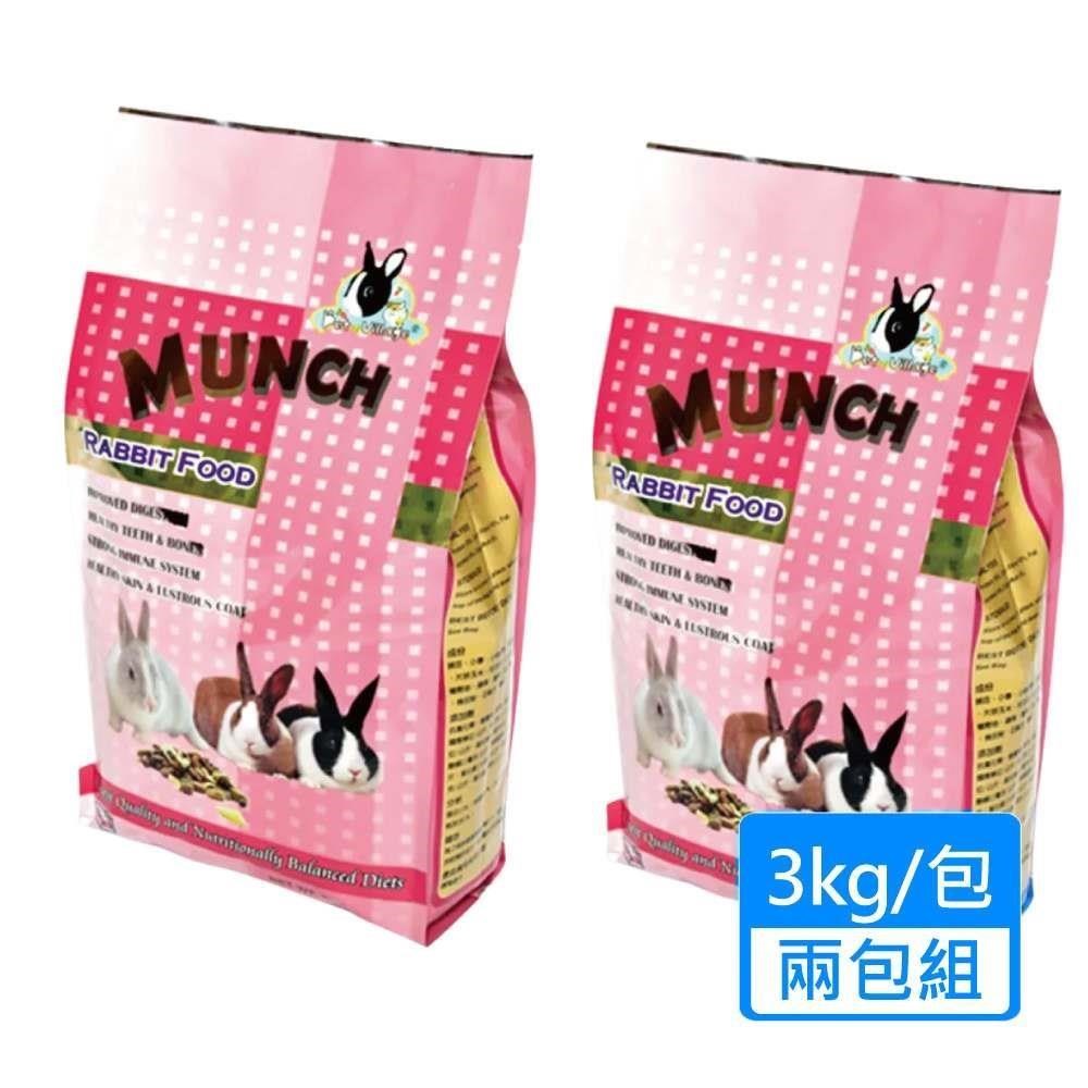 Pet Village 綜合均衡兔子主食 3kg/包 兩包組