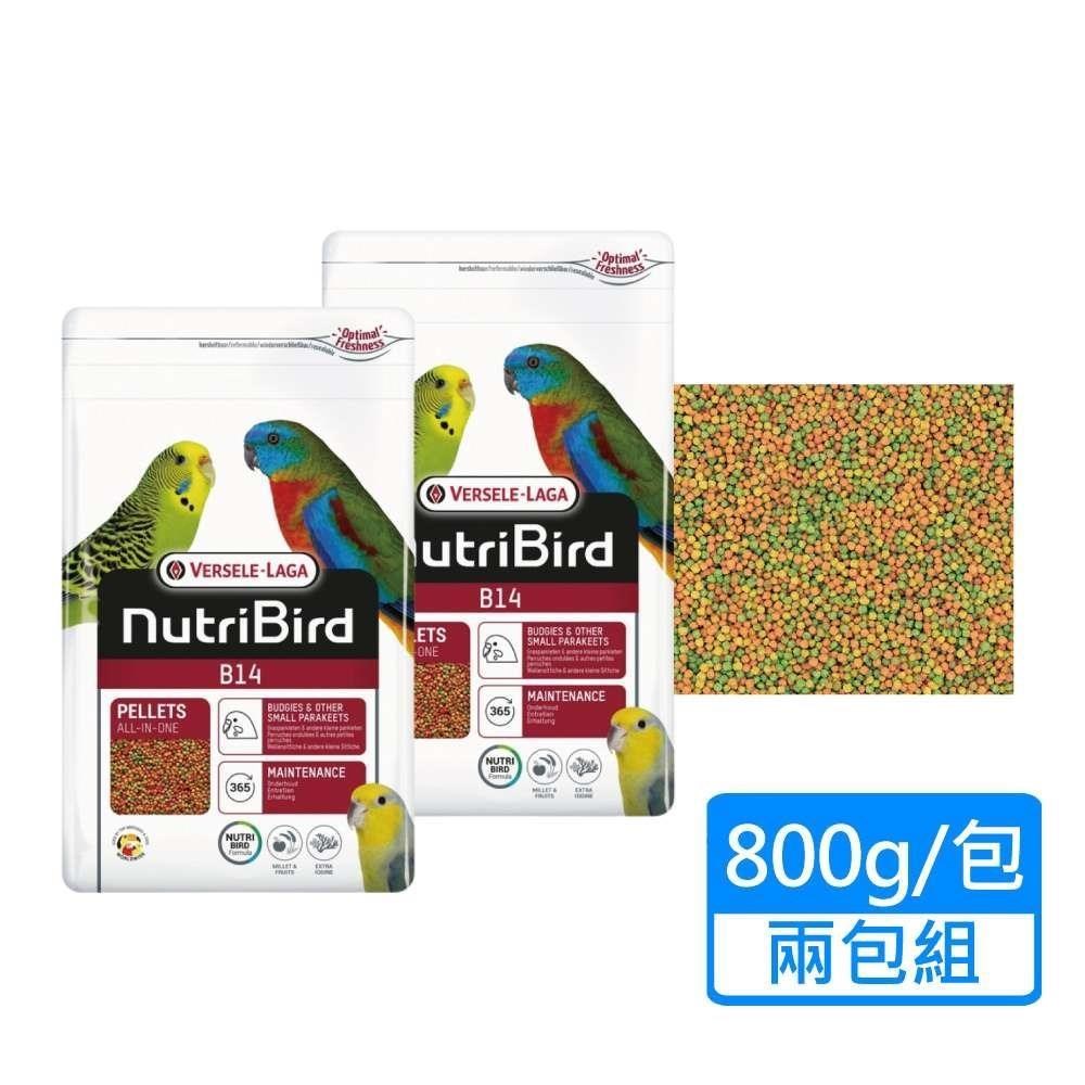 Versele-Laga 凡賽爾 B14中小型鸚鵡-濃縮滋養丸 顆粒飼料 800g/包 兩包組