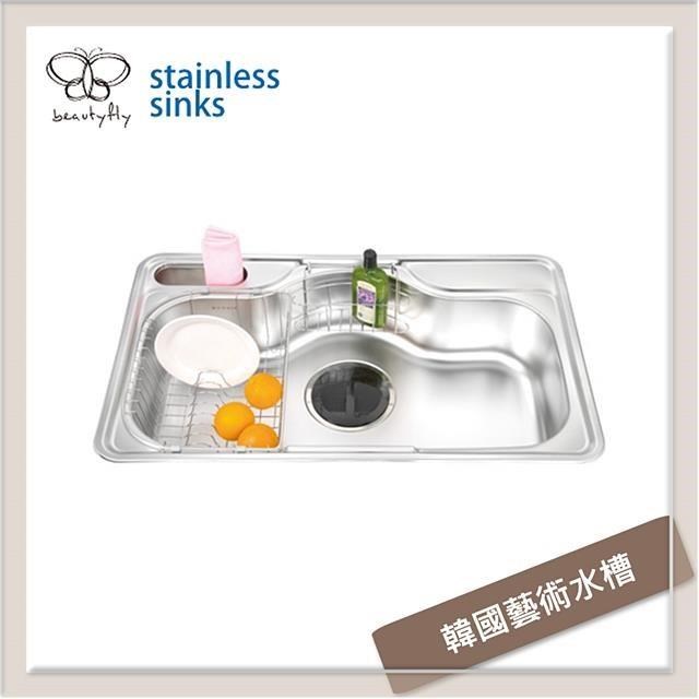 傑泰牌 不銹鋼廚房水槽 韓國藝術槽系列 JT-KS850