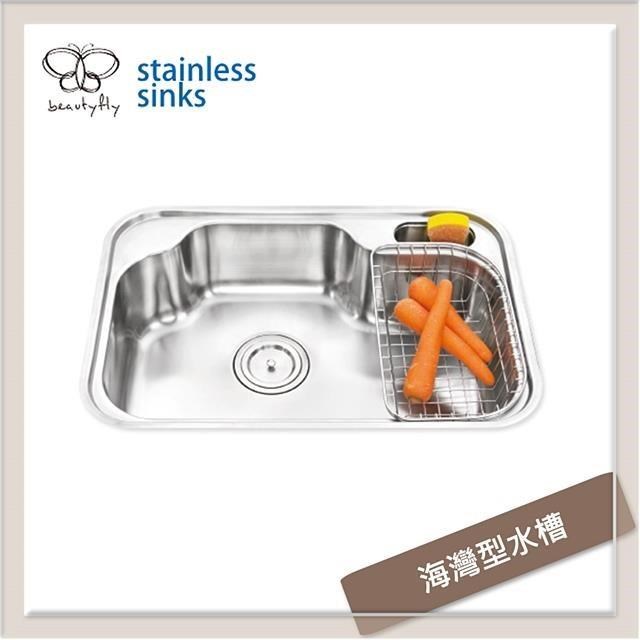 傑泰牌 不銹鋼廚房水槽 海灣槽壓花系列 JT-1760AF
