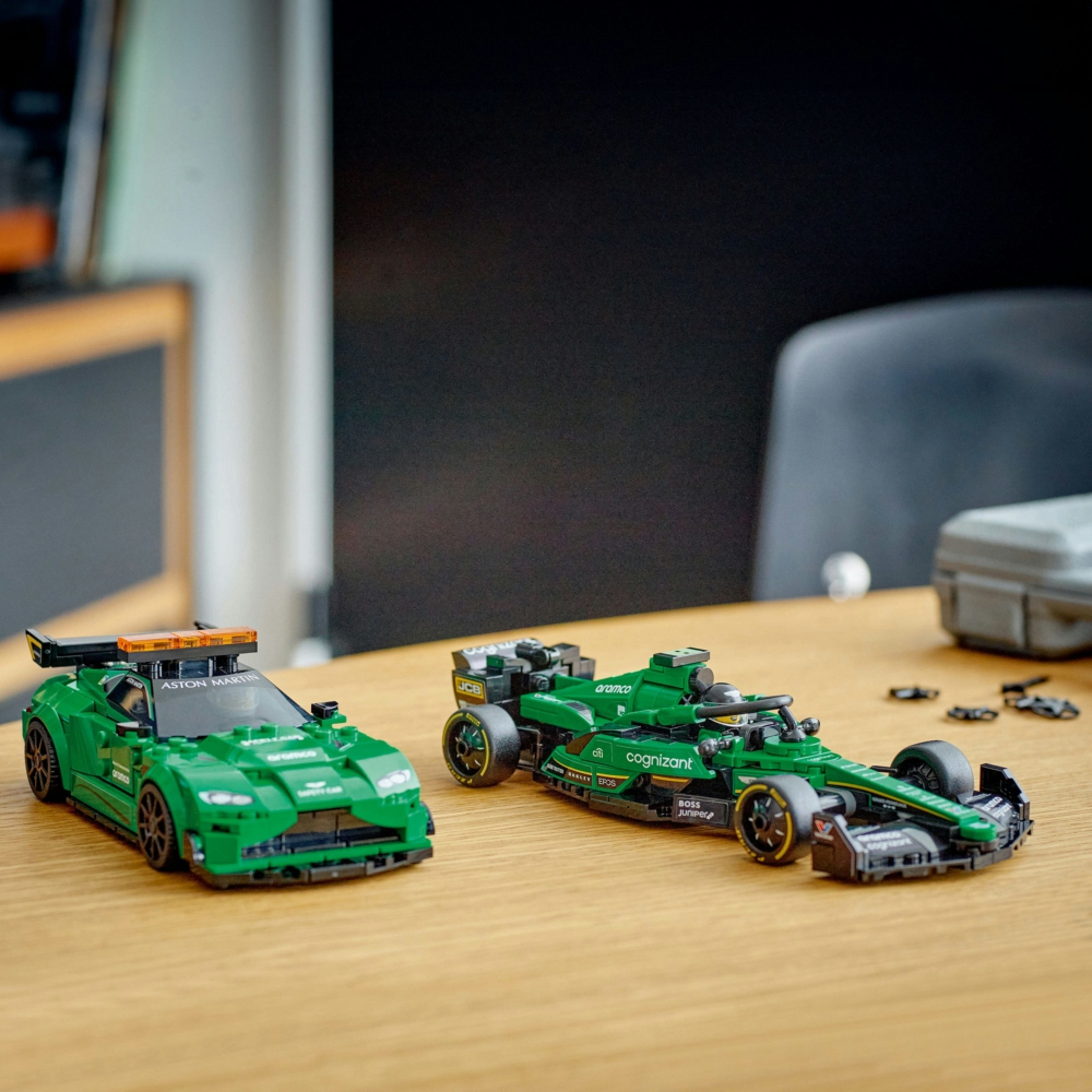馬弒 仙鶴 LEGO 樂高極速賽車系列76925 奧斯頓馬丁安全車和AMR23(奧斯頓
