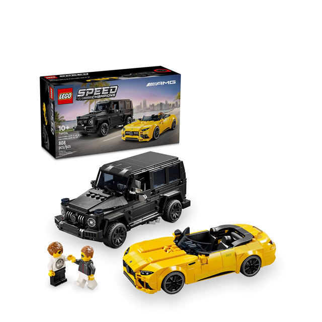 LEGO 樂高  極速賽車系列 76924 Mercedes-AMG G 63 和 Mercedes-AMG SL 63(賓士 跑車模型)