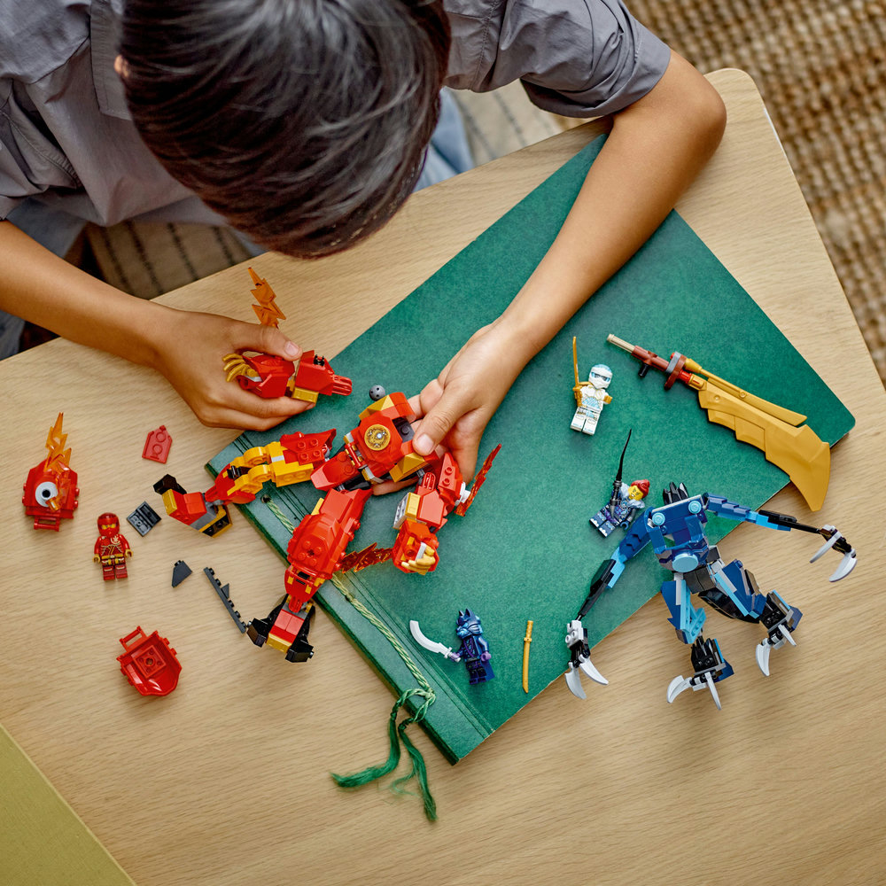 戲遊圖 Amazon.com: LEGO NINJAGO Kai's Elementary Fire Mecha, Fun