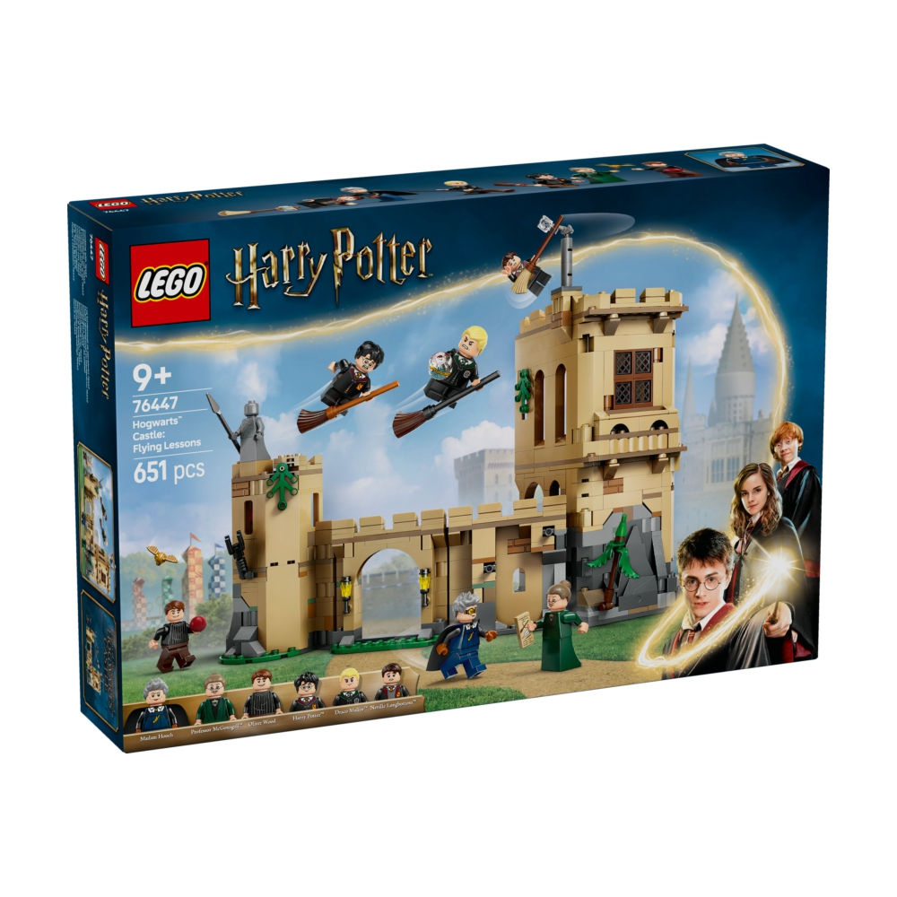 LEGO 樂高 哈利波特系列 76447 霍格華玆：飛行課(Harry Potter 神秘的魔法石 魁地奇 兒童玩具)