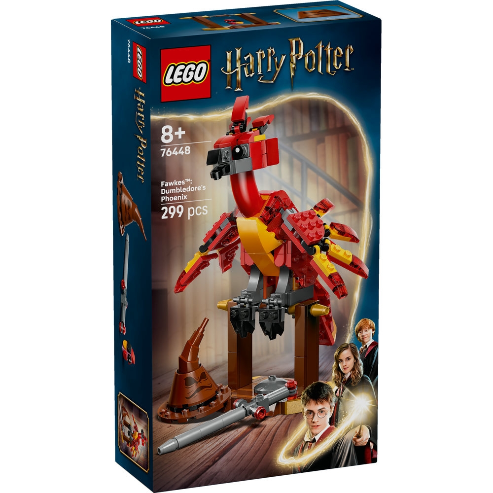 LEGO 樂高 哈利波特系列 76448 佛客使：鄧不利多的鳳凰(兒童玩具 積木 Harry Potter 鳳凰)