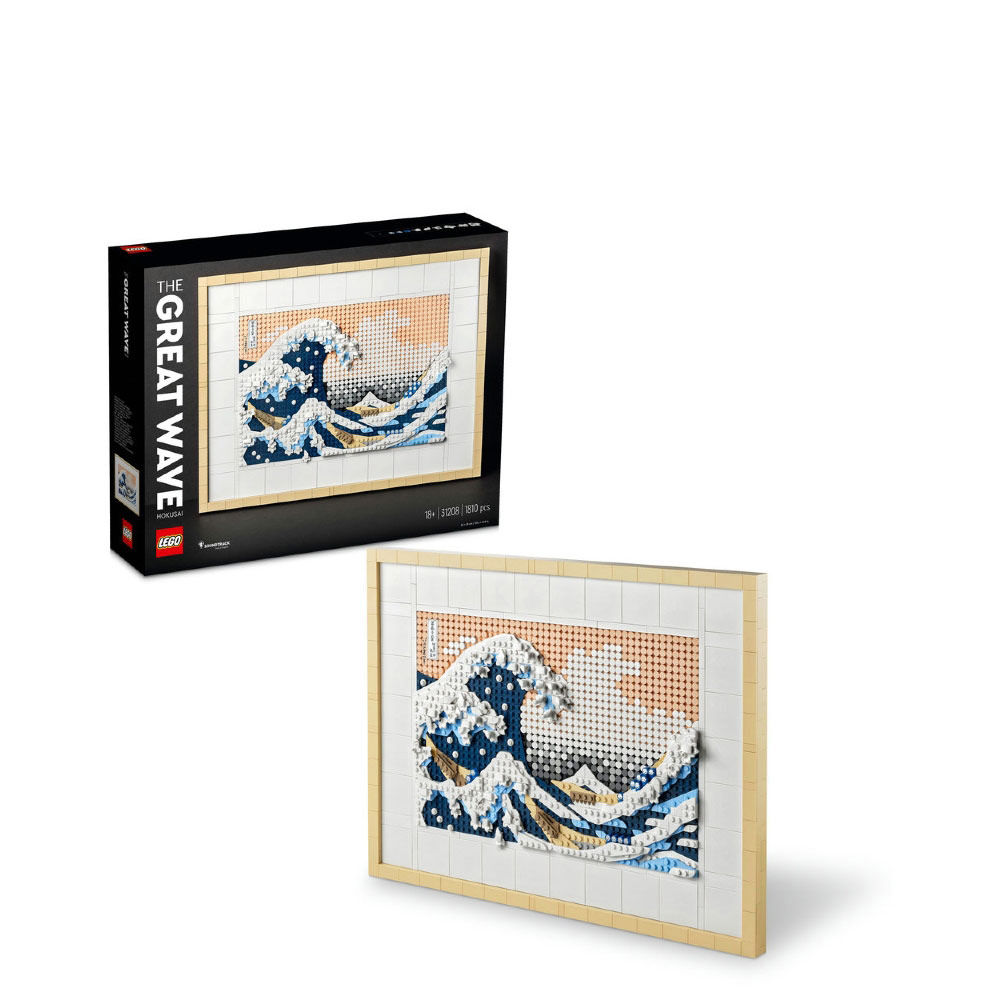 LEGO 樂高  Art 31208 葛飾北齋神奈川沖浪裏(浮世繪 日本富士山)