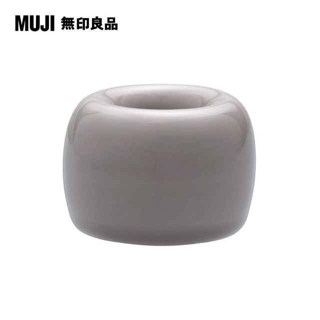 白磁牙刷架_灰色(1支用)