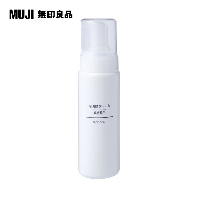 MUJI 無印良品】MUJI敏感肌泡沫洗面乳/200ml(M) - PChome 24h購物