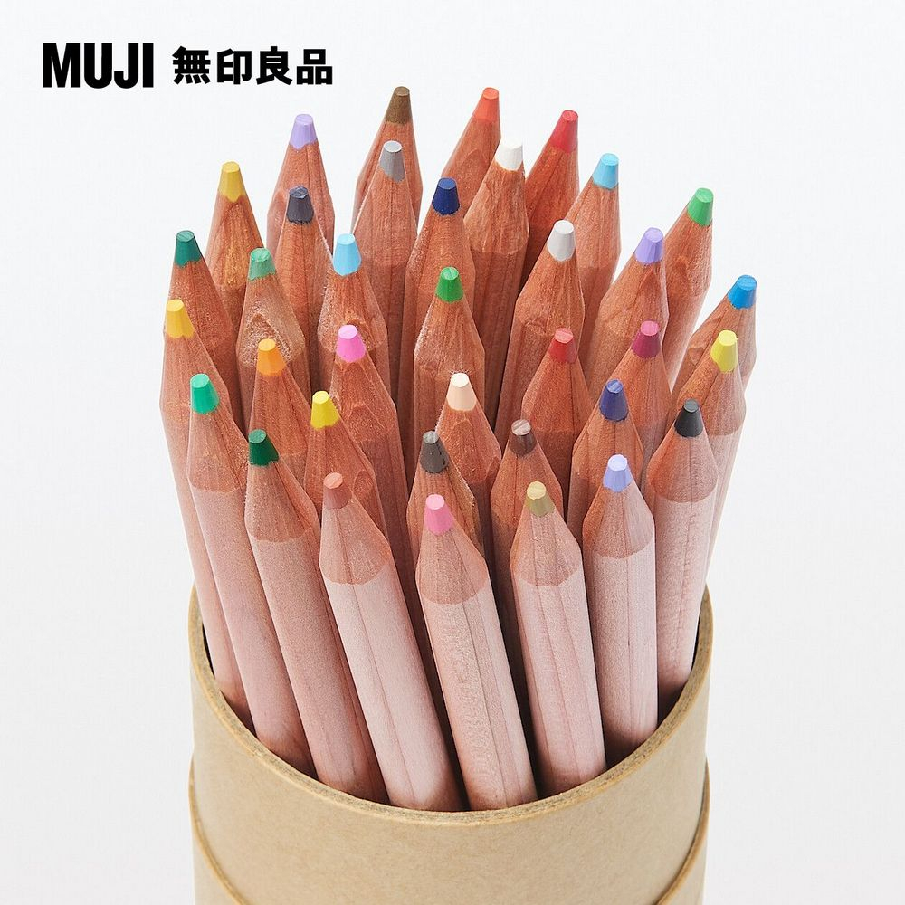 ６０色色鉛筆 ２組 ＭＵＪＩ無印良品 - 画材