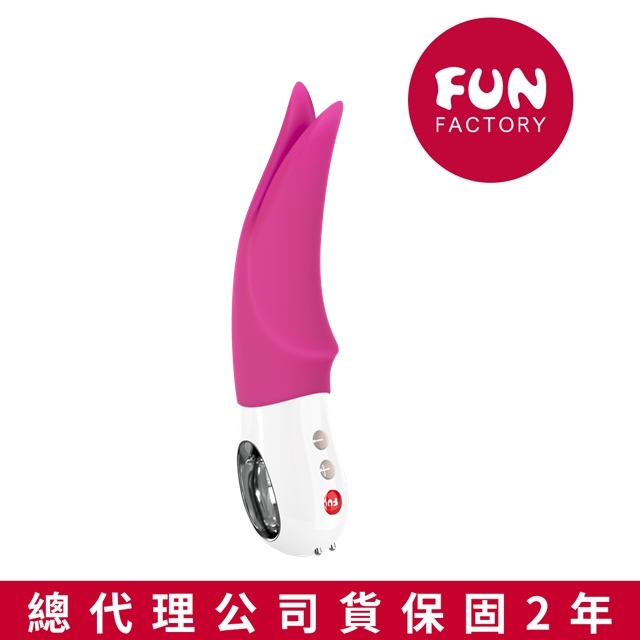 Fun Factory 德國 Volta 沃爾特 多功能仿舌外部震動器-玫紅 充電式