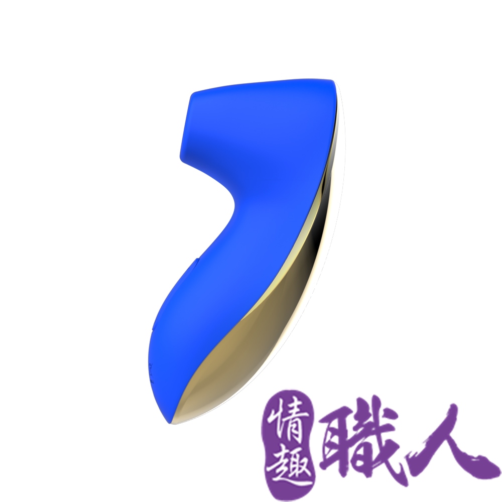 LETEN 【情趣職人】-FANTASY 舌吻 3檔7頻防水吸吮器-藍