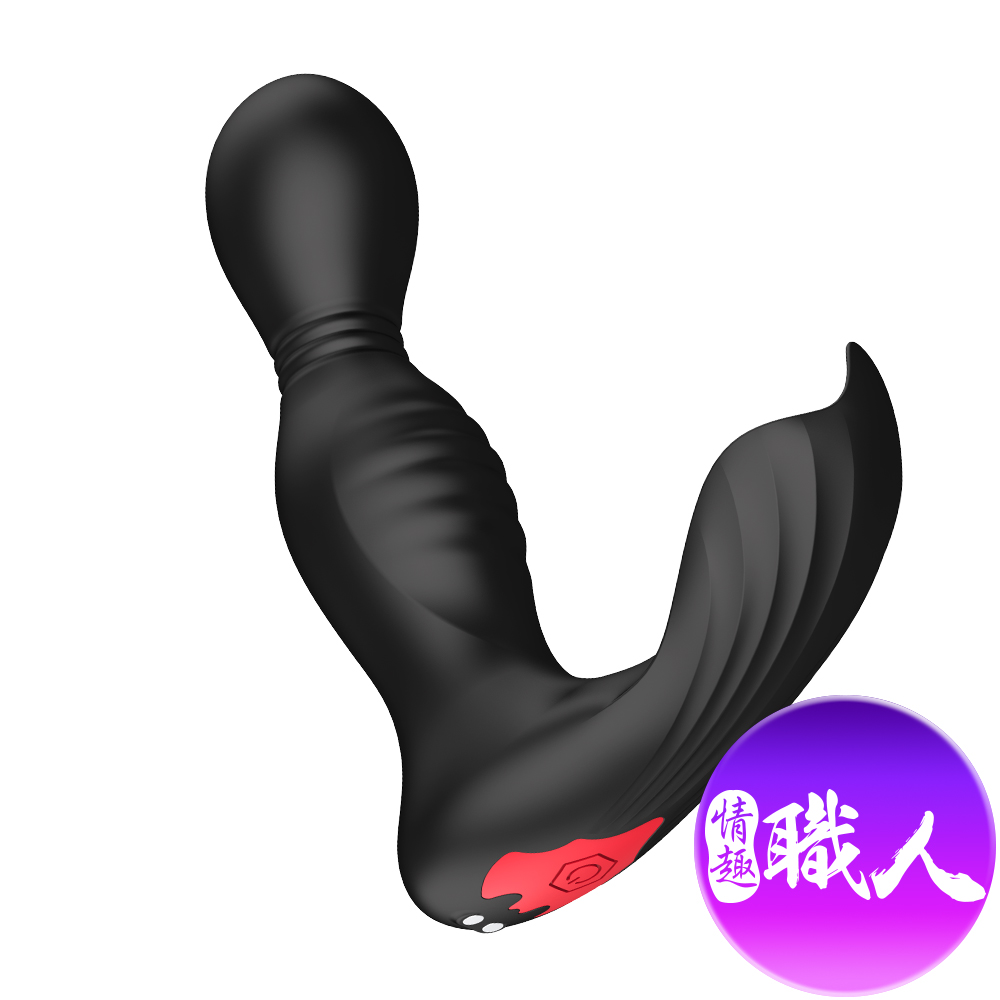 情趣職人 蝙蝠俠震動旋轉攪動前列腺後庭按摩器（其他規格）