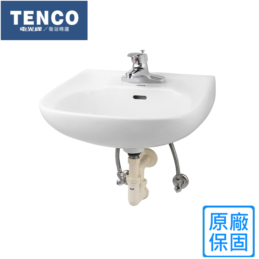 【TENCO 電光牌】壁掛式面盆(SL1580X-PK2 不含安裝)