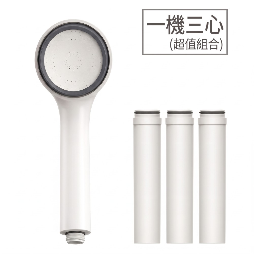 3M ShowerCare除氯蓮蓬頭(一機三心組)
