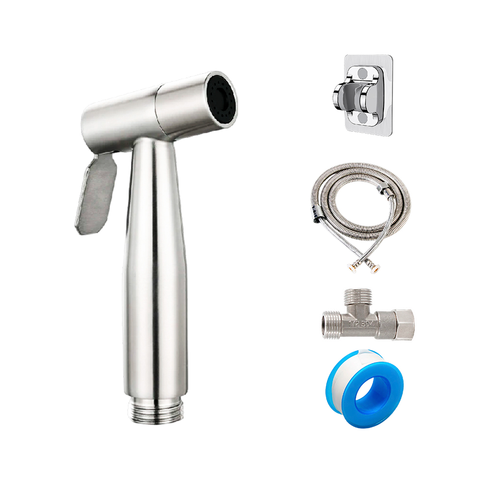 Reddot 紅點生活 不鏽鋼增壓馬桶噴槍沖洗器組