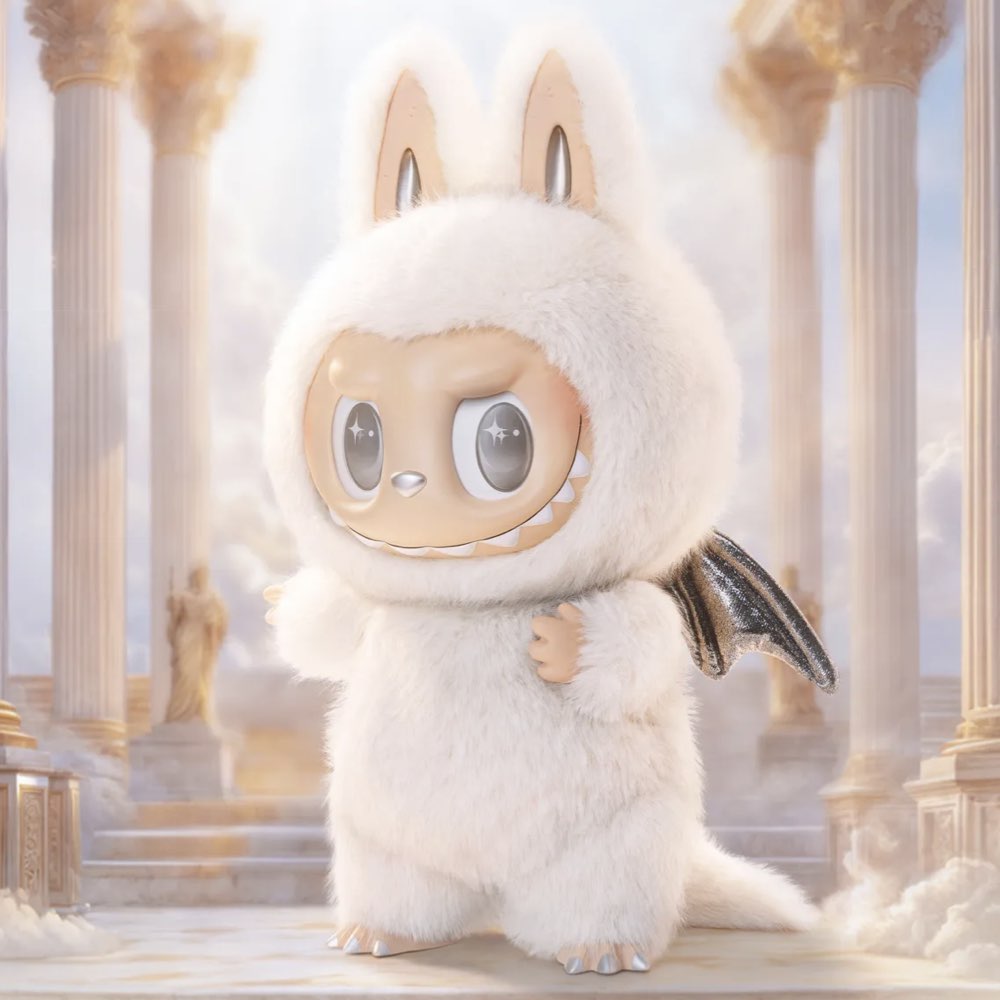 Labubu 大天使 POPMART 泡泡瑪特Labubu Zimomo The Monsters 大天使泡泡瑪特拉布布