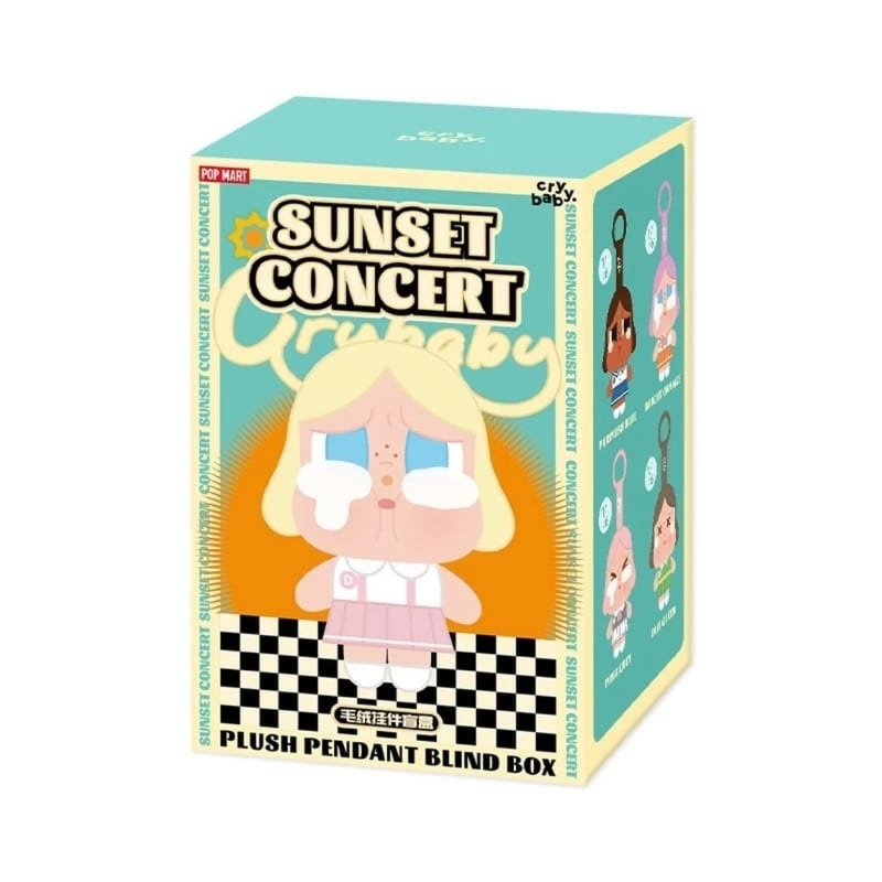 POPMART 泡泡瑪特 CRYBABY 落日歌會系列 毛絨掛件盲盒(隨機單盒)