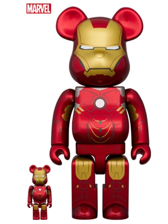 BE@RBRICK IRON MAN MARK 45 1000% 鋼鐵人馬克45 漫威- PChome 24h購物