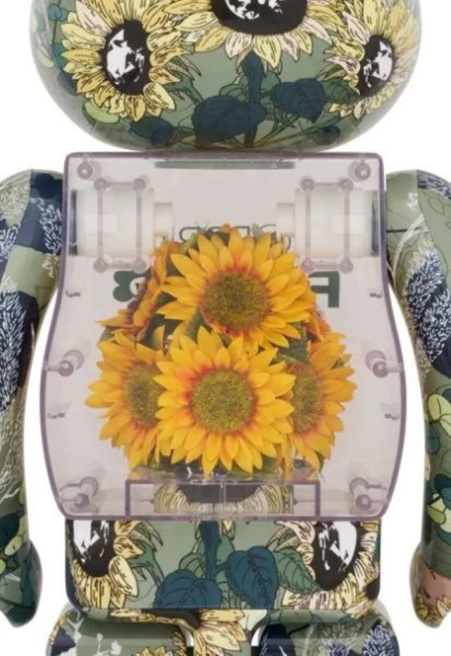 BE@RBRICK FLOR@ SUNFLOWER 1000％ 1000% Bearbrick Flor@ Sunflower